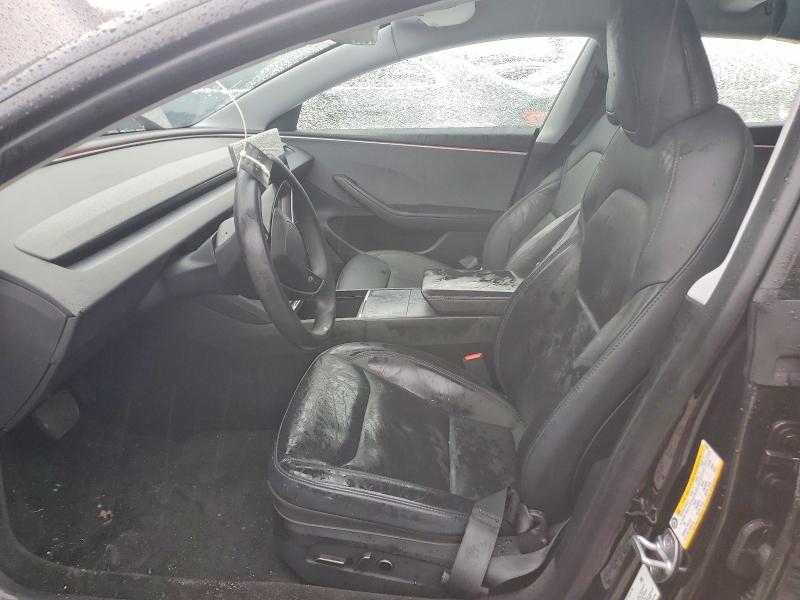 2025 Tesla Model 3 VIN 5YJ3E1EA2SF075048 COPART salvage auction — SIDE, Nj - Cert Of Title-Salvage, sold $11,900 on 2026-07-27 (photo 7)
