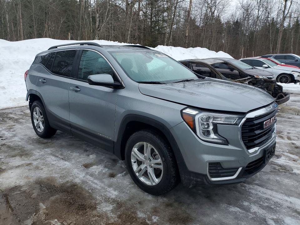 2023 Gmc Terrain VIN 3GKALTEG4PL246201 COPART salvage auction — REAR END, On - Permit Salvage, sold $9,300 on 2026-07-28 (photo 4)