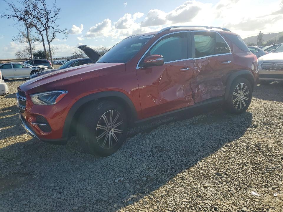 2025 Mercedes-benz Gle VIN 4JGFB4FEXSB324526 COPART salvage auction — SIDE, Ca - Salvage Certificate, sold $19,600 on 2026-07-16 (photo 1)