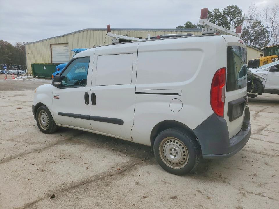 2017 Ram Promaster city VIN ZFBERFAB9H6D36730 COPART salvage auction — MINOR DENT/SCRATCHES, ID - SALVAGE CERTIFICATE OF TITLE, sold $1,900 on 2026-08-14 (photo 2)