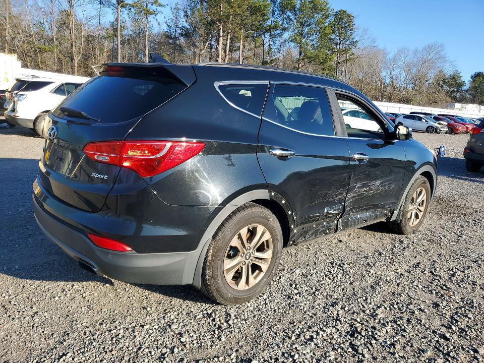 2016 Hyundai Santa fe VIN 5XYZU3LBXGG370581 COPART salvage auction — SIDE, Ga - Cert Of Title-Salvage, sold $550 on 2026-07-21 (photo 3)