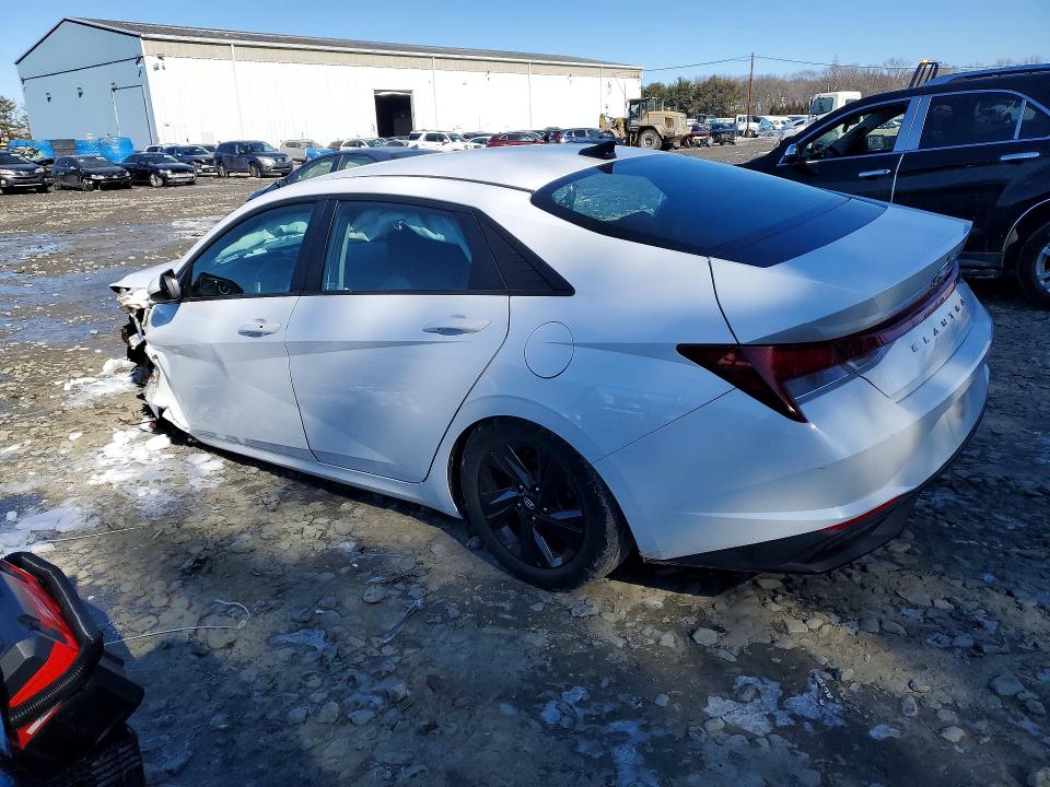 2021 Hyundai Elantra VIN 5NPLS4AG3MH016681 COPART salvage auction — FRONT END, Nj - Cert Of Title-Salvage, sold $1,150 on 2026-07-27 (photo 2)