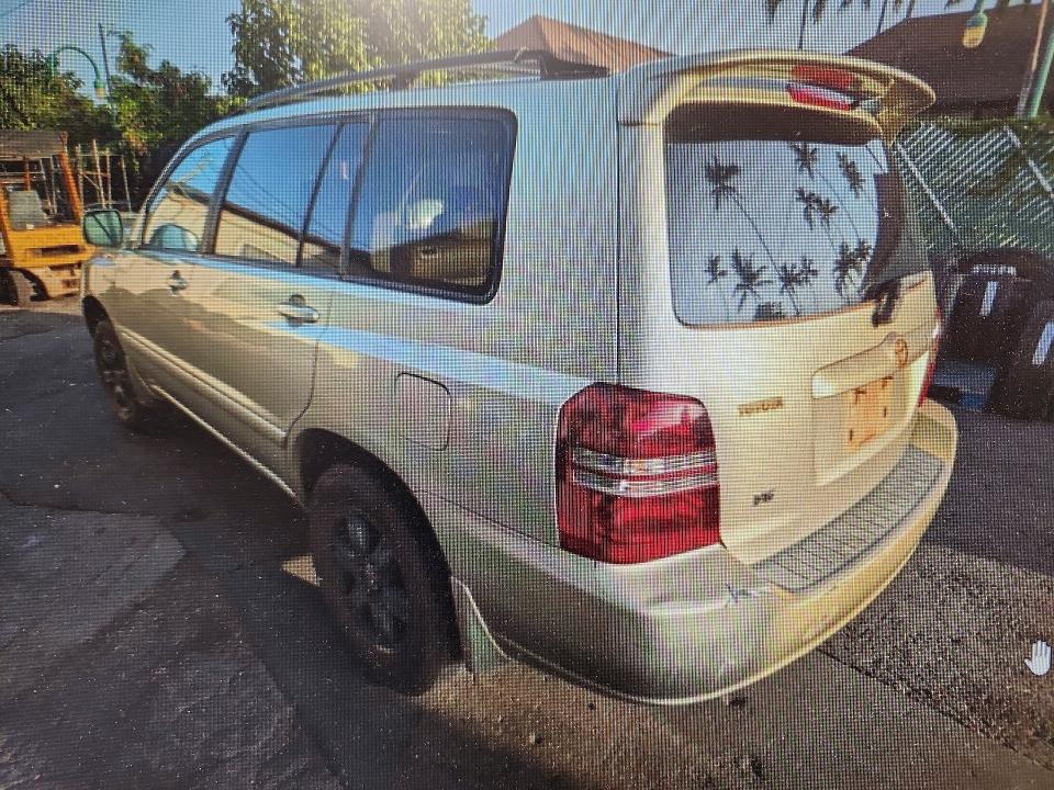 2003 Toyota Highlander VIN JTEGF21A130121541 COPART salvage auction — FRONT END, HI - CERTIFICATE OF SALVAGE, sold $1 on 2026-07-29 (photo 2)