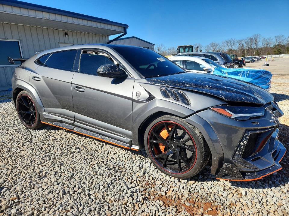 2021 Lamborghini Urus VIN ZPBUA1ZL1MLA11782 COPART salvage auction — FRONT END, Ga - Cert Of Title-Salvage, sold $104,000 on 2026-07-09 (photo 4)