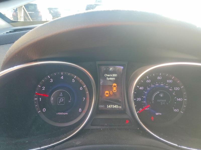 2015 Hyundai Santa fe VIN 5XYZWDLA5FG258387 COPART salvage auction — REAR END, Ar - Cert Of Title-Salvage, sold $1,000 on 2026-07-08 (photo 9)