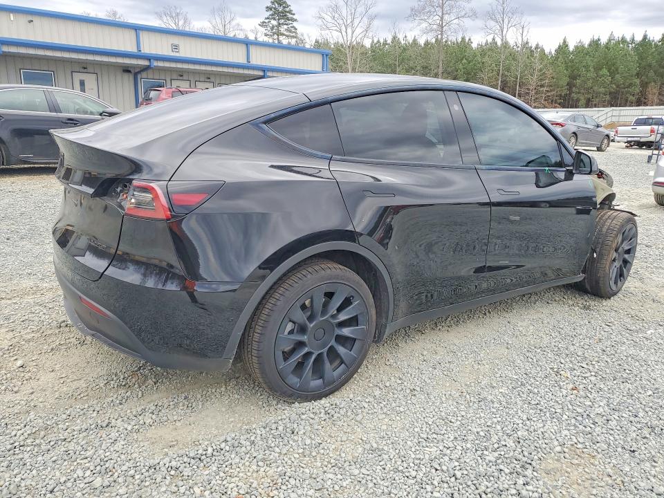 2022 Tesla Model y VIN 7SAYGDEE3NA007107 COPART salvage auction — FRONT END, Sc - Cert Of Title-Salvage, sold $4,650 on 2026-07-23 (photo 3)