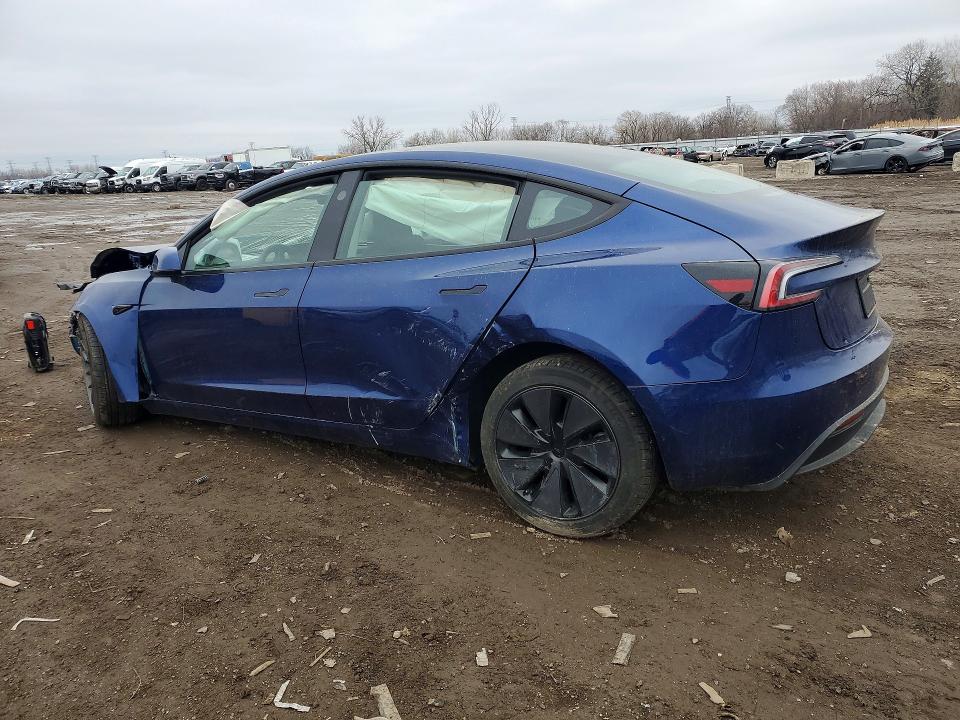 2026 Tesla Model 3 VIN 5YJ3E1EA8TF117241 COPART salvage auction — FRONT END, Il - Salvage Certificate, sold $2,800 on 2026-07-08 (photo 2)