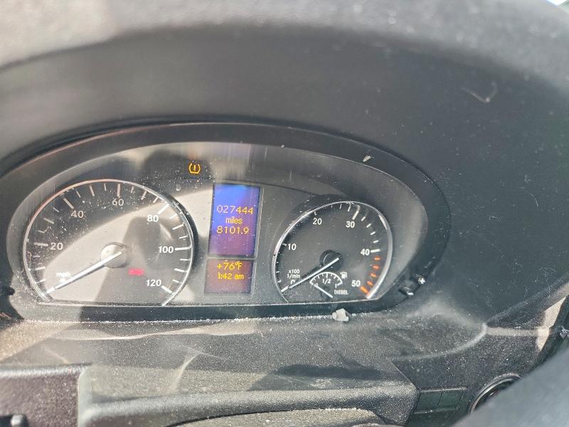 2013 Mercedes-benz Sprinter VIN WD3PE7CC2D5789320 COPART salvage auction — FRONT END, AZ - CERT OF TITLE - SALVAGE, sold $1,100 on 2026-09-01 (photo 9)