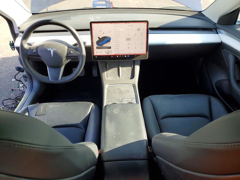 2023 Tesla Model 3 VIN 5YJ3E1EA5PF605553 COPART salvage auction — SIDE, Or - Lien Papers Salvage, sold $325 on 2026-07-22 (photo 8)
