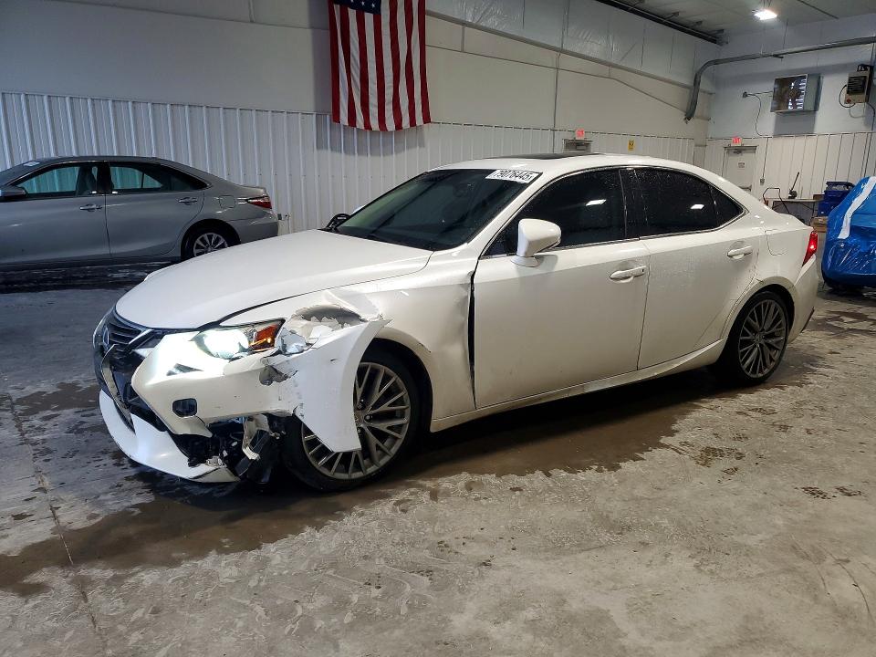 2014 Lexus Is VIN JTHCF1D28E5014394 COPART salvage auction — FRONT END, Sc - Cert Of Title-Salvage, sold $2,350 on 2026-07-06 (photo 1)