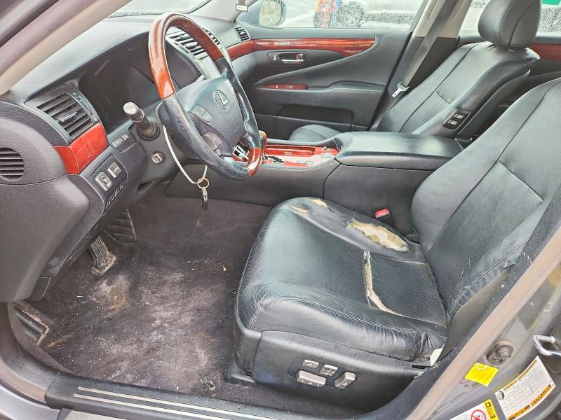2012 Lexus Ls VIN JTHCL5EF6C5015381 COPART salvage auction — FRONT END, Nj - Certificate Of Title, sold $1,950 on 2026-07-16 (photo 7)