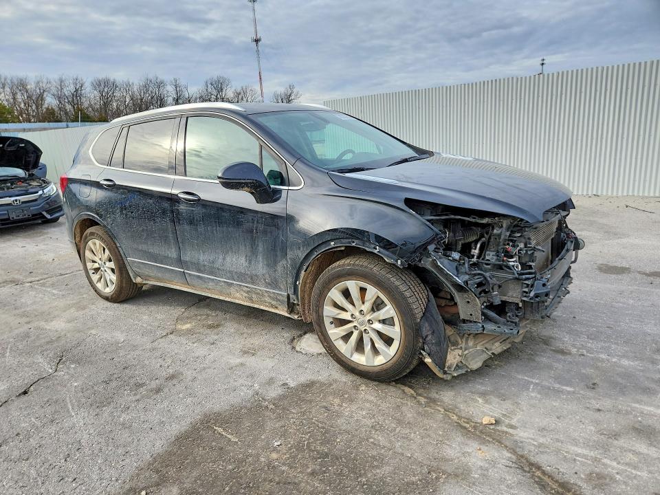 2017 Buick Envision VIN LRBFXBSA6HD143335 COPART salvage auction — FRONT END, Mo - Salvage Certificate Of Title, sold $1,750 on 2026-07-06 (photo 4)