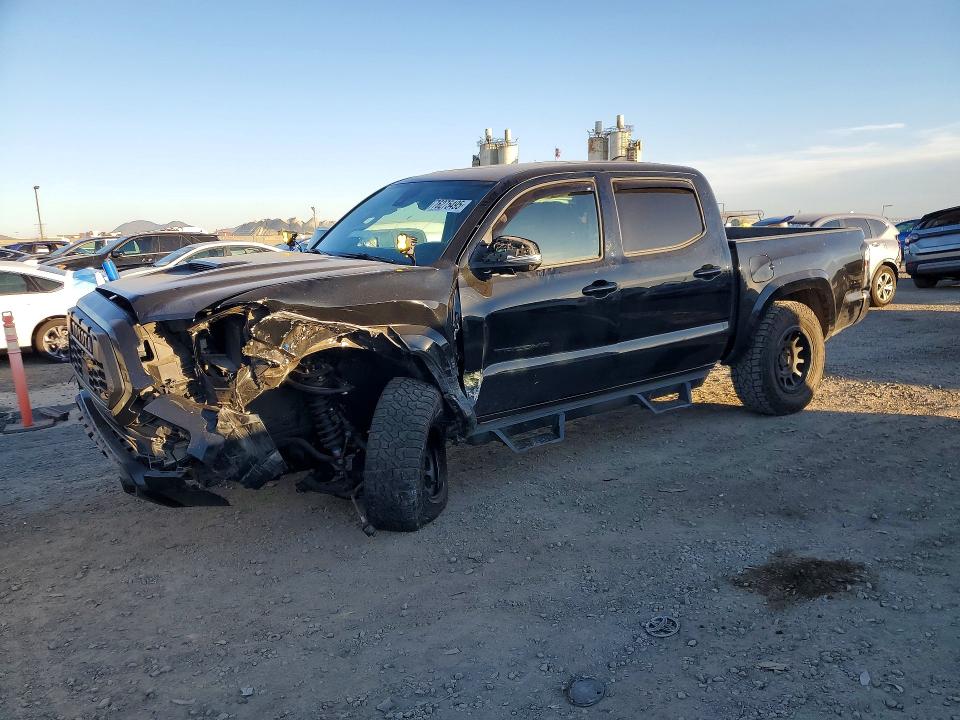 2023 Toyota Tacoma VIN 3TMCZ5ANXPM566023 COPART salvage auction — FRONT END, Ca - Salvage Certificate, sold $9,100 on 2026-07-31 (photo 1)