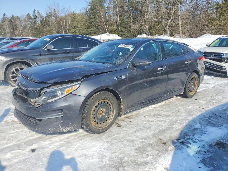 2017 Kia Optima VIN 5XXGU4L33HG130669 COPART salvage auction — FRONT END, Salvage Title, sold $175 on 2026-07-14 (photo 1)