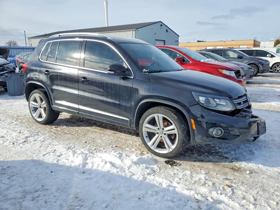 2015 Volkswagen Tiguan VIN WVGJV7AX2FW612941 COPART salvage auction — FRONT END, Salvage Title, sold $400 on 2026-07-21 (photo 4)