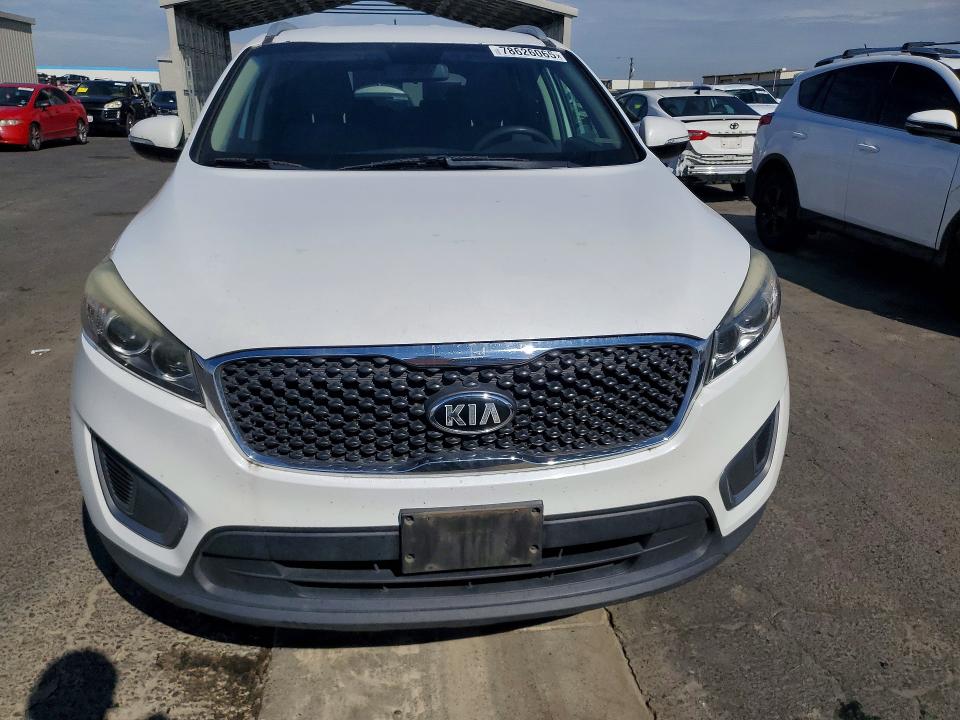 2016 Kia Sorento VIN 5XYPG4A55GG108808 COPART salvage auction — MECHANICAL, Ca - Dis/Dlr/Exp Only Clean Title, sold $1,000 on 2026-07-08 (photo 5)