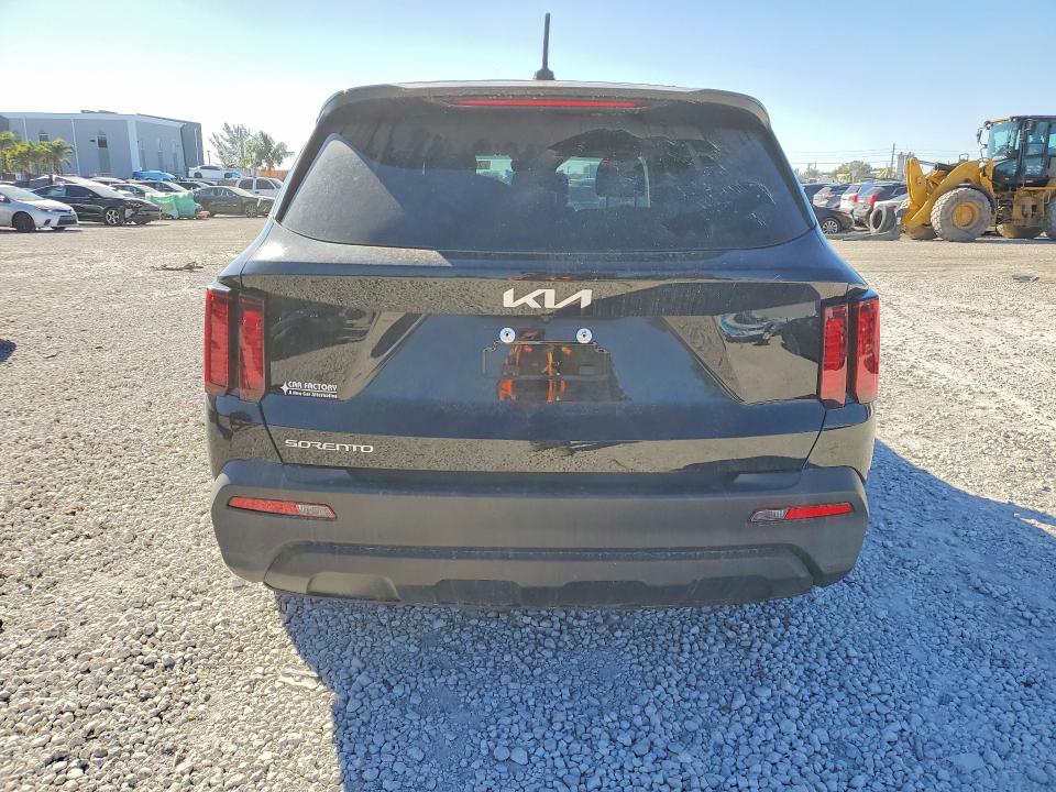 2023 Kia Sorento VIN 5XYRG4LC4PG198800 COPART salvage auction — FRONT END, Fl - Cert Of Title Slvg Rebuildable, sold $5,200 on 2026-07-14 (photo 6)