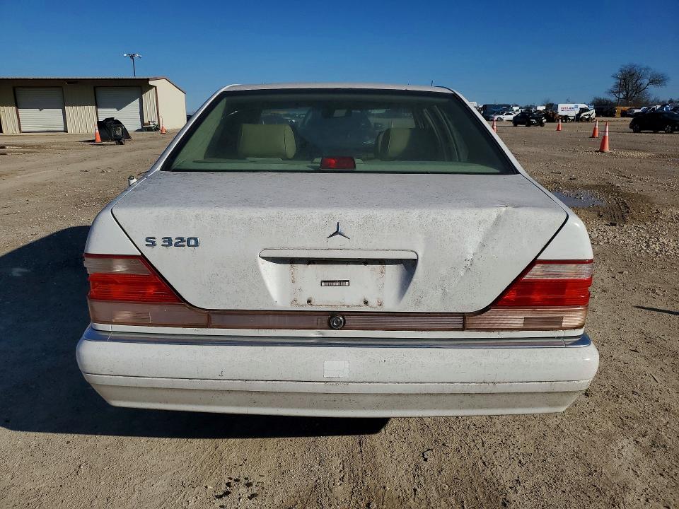 1999 Mercedes-benz S class VIN WDBGA32G9XA419734 COPART salvage auction — REAR END, TX - CERTIFICATE OF TITLE, sold $1,100 on 2026-07-29 (photo 6)
