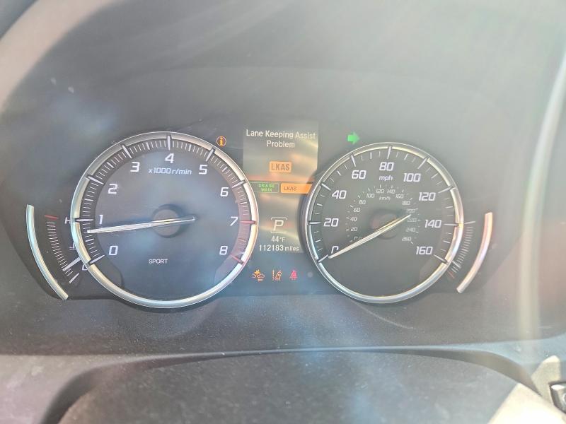 2015 Acura Tlx VIN 19UUB1F58FA001681 COPART salvage auction — REAR END, Ga - Cert Of Title-Salvage, sold $3,700 on 2026-07-09 (photo 9)