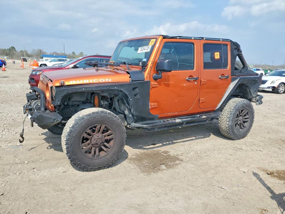 2011 Jeep Wrangler unlimited VIN 1J4BA6H18BL514339 COPART salvage auction — FRONT END, TX - SALVAGE VEHICLE TITLE, sold $2,200 on 2026-07-02 (photo 1)