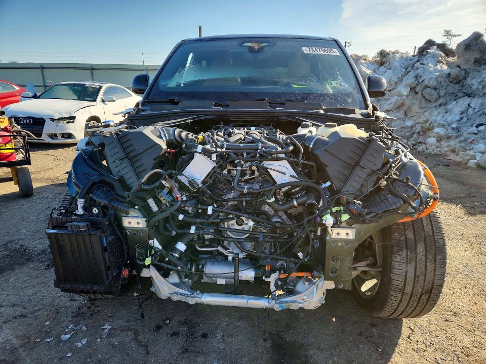 2025 Land rover RANGE ROVER VIN SAL1L9E97SA467560 COPART salvage auction — FRONT END, Pa - Cert Of Title, sold $2,200 on 2026-07-21 (photo 5)