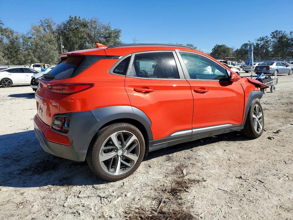 2020 Hyundai Kona VIN KM8K33A57LU462964 COPART salvage auction — FRONT END, Fl - Certificate Of Destruction, sold $2,850 on 2026-07-14 (photo 3)