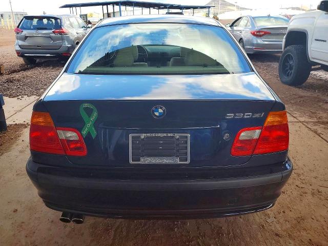 2001 BMW 3er VIN WBAAV53441JR79774 COPART salvage auction — NORMAL WEAR, Az - Certificate Of Title, sold $3,450 on 2026-07-14 (photo 6)