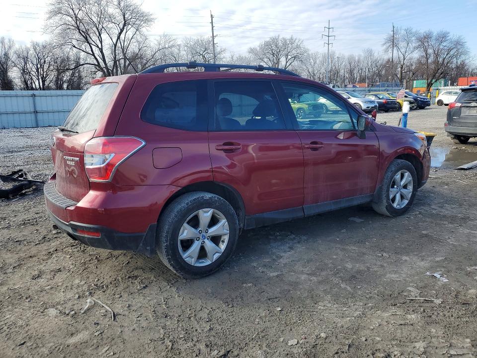 2014 Subaru Forester VIN JF2SJAEC3EH439430 COPART salvage auction — REAR END, Salvage Title, sold $525 on 2026-07-14 (photo 3)