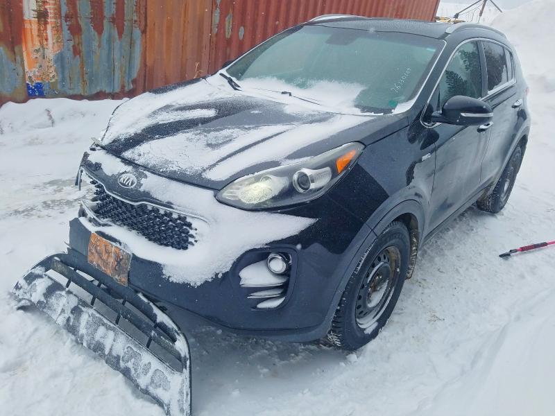 2017 Kia Sportage VIN KNDPNCACXH7045587 COPART salvage auction — SIDE, Qc - Gravement Accidente, sold $3,900 on 2026-07-07 (photo 1)
