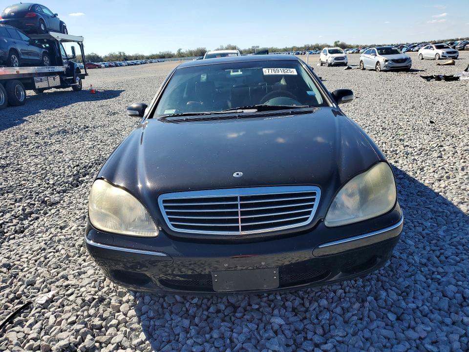 2000 Mercedes-benz S class VIN WDBNG75JXYA064451 COPART salvage auction — REAR END, FL - CERT OF TITLE SLVG REBUILDABLE, sold $450 on 2026-07-14 (photo 5)