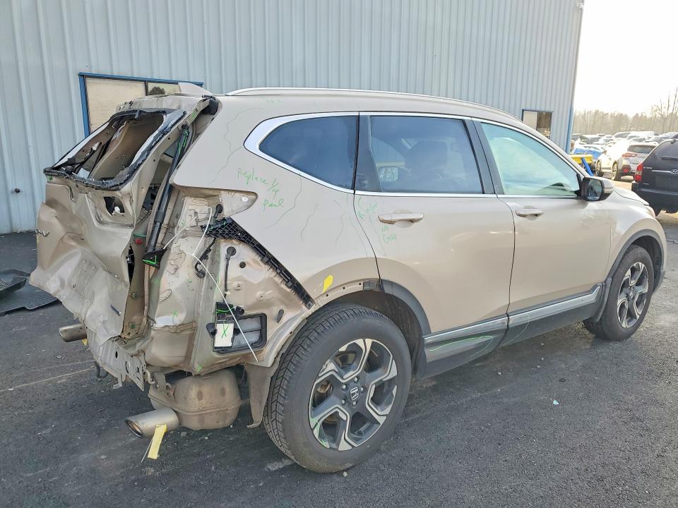 2018 Honda Cr-v VIN 5J6RW2H91JL012110 COPART salvage auction — REAR END, Or - Lien Papers Salvage, sold $250 on 2026-07-22 (photo 3)