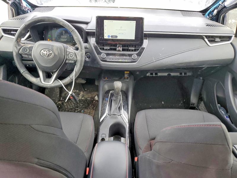 2025 Toyota Corolla VIN JTDBDMHE4S3021357 COPART salvage auction — FRONT END, Qc - Irrecuperable, sold $10,200 on 2026-07-21 (photo 8)