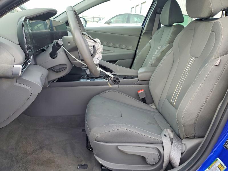 2025 Hyundai Elantra VIN KMHLS4DG7SU913836 COPART salvage auction — FRONT END, Pa - Certificate Of Salvage, sold $2,500 on 2026-07-22 (photo 7)
