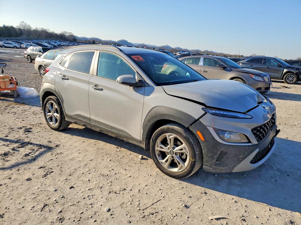 2023 Hyundai Kona VIN KM8K62AB5PU956348 COPART salvage auction — FRONT END, Id - Salvage Certificate Of Title, sold $2,450 on 2026-07-28 (photo 4)