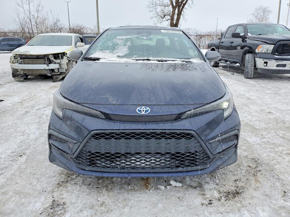 2025 Toyota Corolla VIN JTDBDMHE4S3021357 COPART salvage auction — FRONT END, Qc - Irrecuperable, sold $10,200 on 2026-07-21 (photo 5)