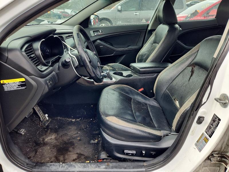 2012 Kia Optima VIN 5XXGR4A67CG008971 COPART salvage auction — FRONT END, Nj - Cert Of Title-Salvage, sold $475 on 2026-07-27 (photo 7)