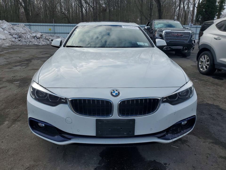 2019 BMW 4er VIN WBA4J3C56KBL08737 COPART salvage auction — SIDE, Ny - Certificate Of Title, sold $1,000 on 2026-07-28 (photo 5)