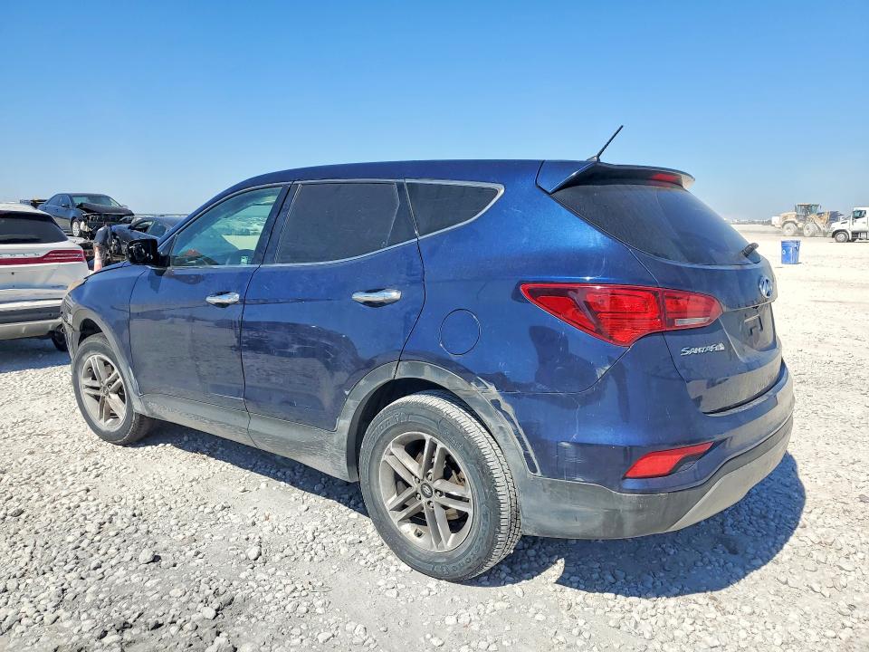2018 Hyundai Santa fe VIN 5XYZT3LB3JG527832 COPART salvage auction — FRONT END, Tx - Certificate Of Title, sold $1,950 on 2026-07-30 (photo 2)