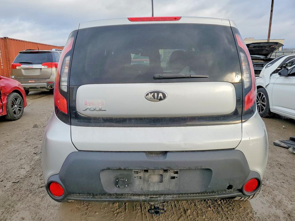 2014 Kia Soul VIN KNDJP3A53E7721522 COPART salvage auction — FRONT END, In - Certificate Of Title, sold $575 on 2026-07-10 (photo 6)