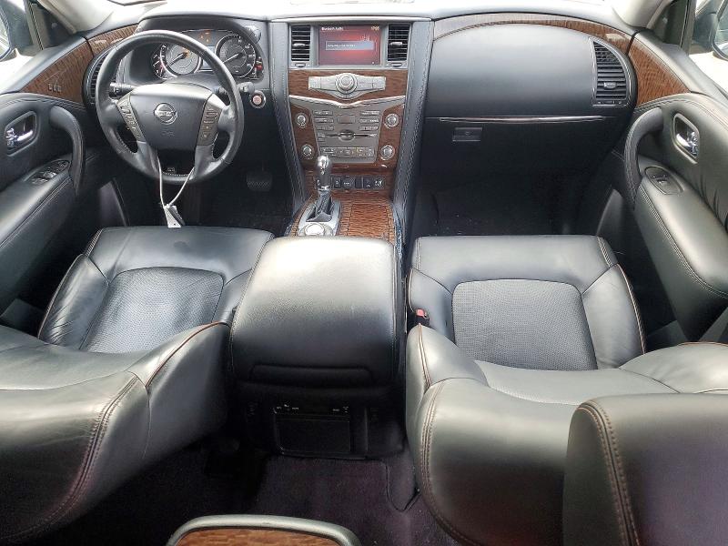 2017 Nissan Armada VIN JN8AY2NE4H9706395 COPART salvage auction — MECHANICAL, Va - Certificate Of Title, sold $4,800 on 2026-07-14 (photo 8)