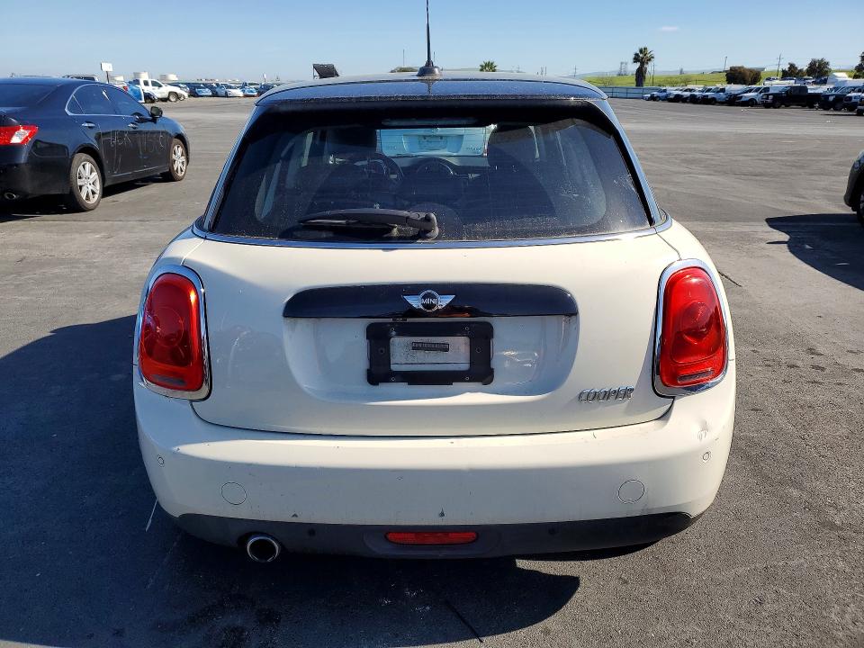2017 Mini Cooper VIN WMWXU1C38H2F77082 COPART salvage auction — REAR END, Ca - Salvage Certificate, sold $2,850 on 2026-07-08 (photo 6)