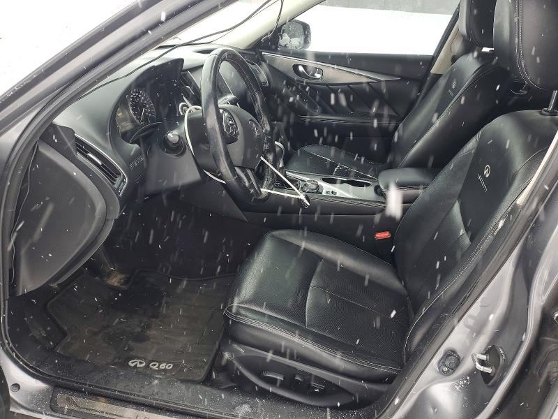 2014 Infiniti Q50 VIN JN1BV7AR5EM692369 COPART salvage auction — FRONT END, ON - PERMIT NO BRAND - UNFIT, sold $1,550 on 2026-07-28 (photo 7)