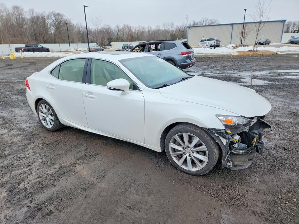 2016 Lexus Is VIN JTHBA1D22G5029051 COPART salvage auction — FRONT END, Md - Cert Of Salvage > 75% Damage, sold $4,350 on 2026-07-10 (photo 4)