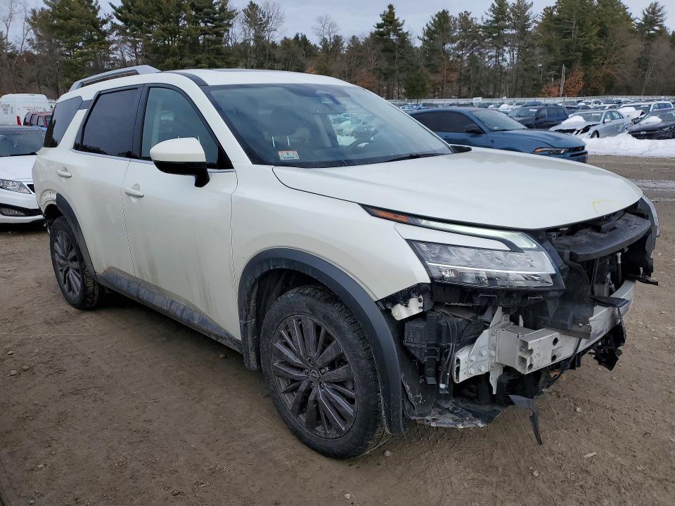 2023 Nissan Pathfinder VIN 5N1DR3CD8PC215959 COPART salvage auction — REAR END, Ma - Cert Of Title-Parts Only Salva, sold $12,000 on 2026-07-02 (photo 4)
