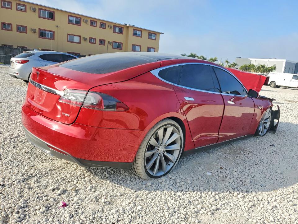 2013 Tesla Model s VIN 5YJSA1DP1DFP13077 COPART salvage auction — FRONT END, Fl - Cert Of Title Slvg Rebuildable, sold $1,250 on 2026-07-07 (photo 3)