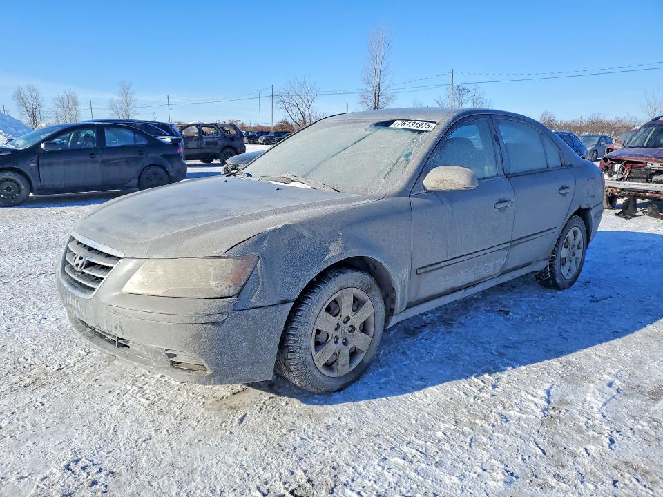 2009 Hyundai Sonata VIN 5NPET46C49H483675 COPART salvage auction — SIDE, Qc - Gravement Accidente, sold $575 on 2026-07-07 (photo 1)