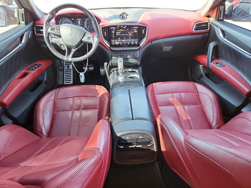 2022 Maserati Ghibli VIN ZAM57YSM3N1388967 COPART salvage auction — FRONT END, Tx - Salvage Vehicle Title, sold $2,250 on 2026-07-28 (photo 8)