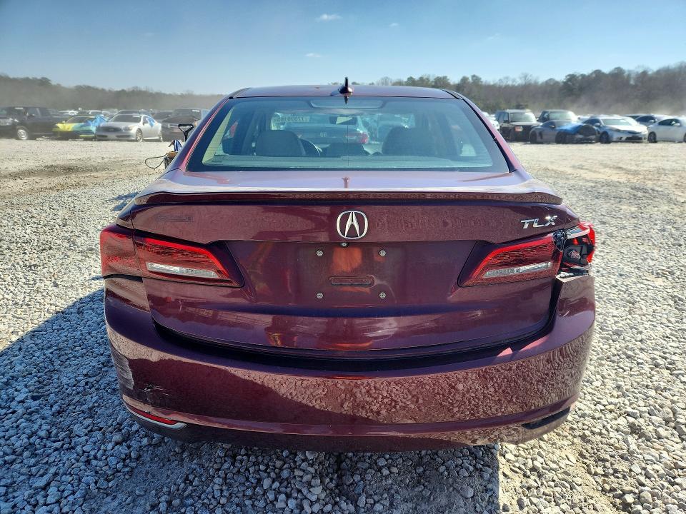 2015 Acura Tlx VIN 19UUB1F58FA001681 COPART salvage auction — REAR END, Ga - Cert Of Title-Salvage, sold $3,700 on 2026-07-09 (photo 6)