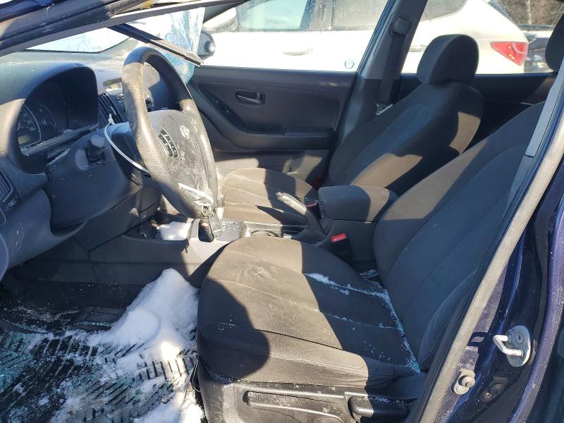 2009 Hyundai Elantra VIN KMHDU45D09U771391 COPART salvage auction — ROOF, ON - PERMIT SALVAGE, sold $200 on 2026-07-09 (photo 7)