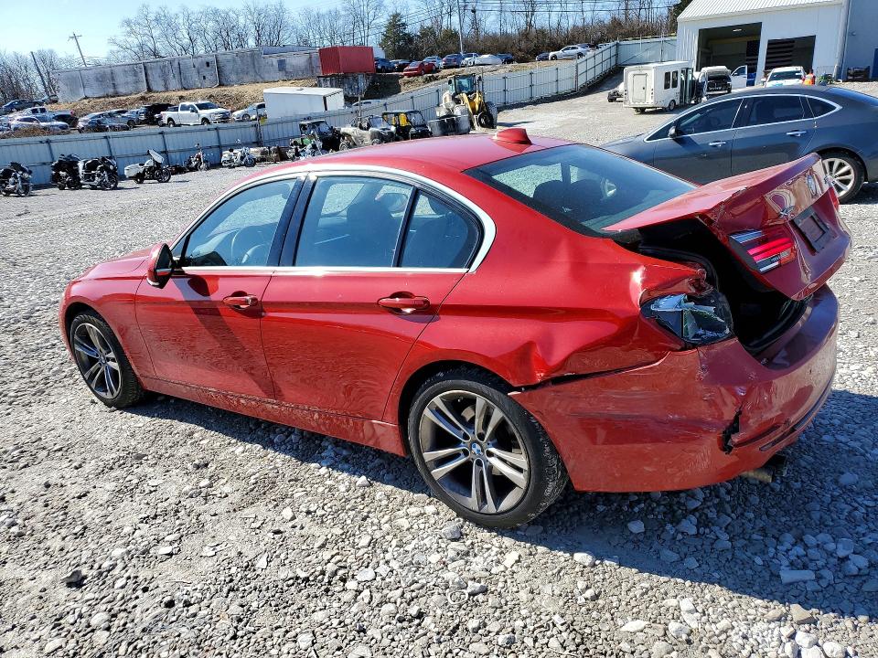 2017 BMW 3er VIN WBA8D9G30HNU66454 COPART salvage auction — REAR END, Oh - Cert Of Title-Salvage, sold $4,000 on 2026-07-31 (photo 2)